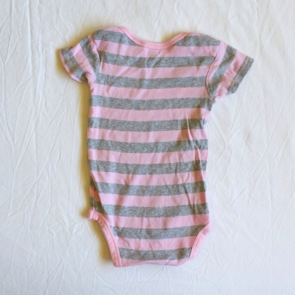 gerber organic cotton onesies 2-pack 12 months baby girl - Picture 6 of 6